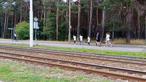 Maraton Szlakiem Męczeńskiej Drogi Błogosławionego Księdza Jerzego Popiełuszki/fot. Wiktor Sobociński