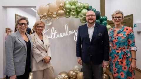 Sala wielofunkcyjna, konferencyjna, studio nagrań, pracownie artystyczne - w Toruniu oficjalnie rozpoczął działalność Kulturalny Hub Bydgoskiego Przedmieścia/fot. © UMT 2024, autor: Agnieszka Bielecka, licencja: CC BY-NC 4.0