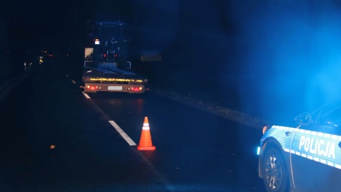 Rowerzysta zginął w niedzielę w wieczornym wypadku, do którego doszło w miejscowości Czołówek koło Radziejowa/fot. KPP w Radziejowie