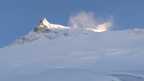 Krzysztof Słomiński na szczycie Manaslu stanął 25 września/fot. materiały prywatne Krzysztofa Słomińskiego