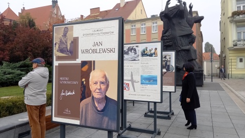 Uroczystości towarzyszyła wystawa szybowców na płycie Starego Rynku/fot: Tatiana Adonis