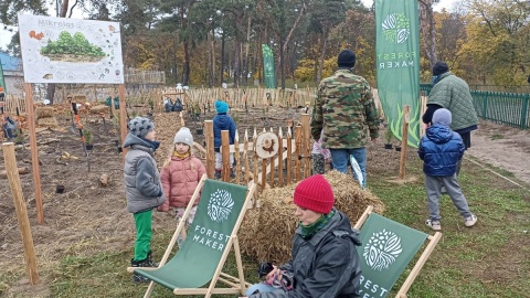 Sadzenie mikrolasu na bydgoskim Przedmieściu w Toruniu/fot. Monika Kaczyńska