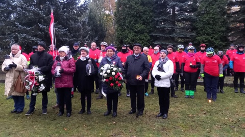 Rowerowy Rajd Niepodległości wyruszył z Bydgoszczy/fot. Tatiana Adonis