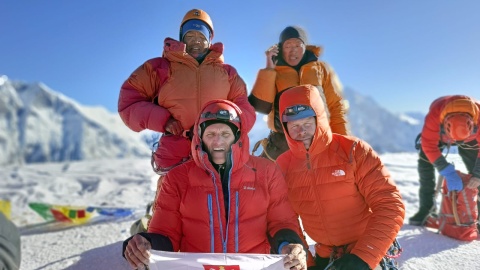 Sławomir Wiśniewski zdobył w Himalajach szczyt Ama Dablam/fot. materiały prywatne