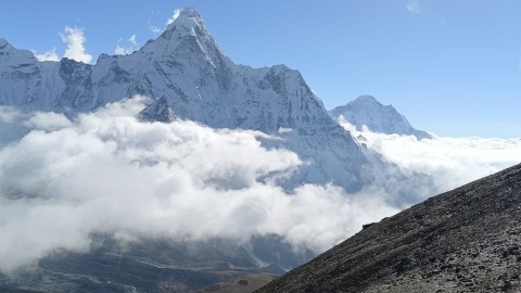 Sławomir Wiśniewski zdobył w Himalajach szczyt Ama Dablam/fot. materiały prywatne