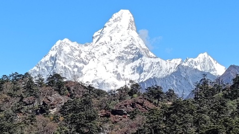 Sławomir Wiśniewski zdobył w Himalajach szczyt Ama Dablam/fot. materiały prywatne