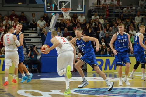 Pierwsze zwycięstwo naszych koszykarzy w eliminacjach Eurobasketu. Polska pokonała Estonię