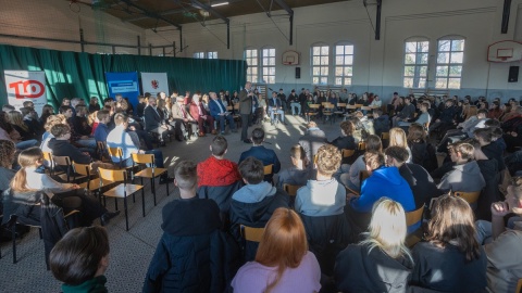 Spotkanie w sprawie uruchomienia naboru wniosków w LGD adresowanego do klubów młodzieżowych , fot. Mikołaj Kuras dla UMWKP