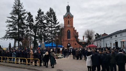 Pogrzeb burmistrza Krystiana Betlińskiego i jego ojca/fot. Damian Klich