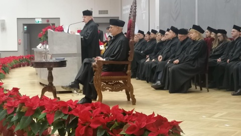 Profesorowi Haratowi nadano tytuł doktora honoris causa Politechniki Bydgoskiej/fot. Monika Siwak