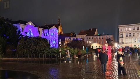 Tak świątecznie rozświetlona jest Bydgoszcz/fot. Magdalena Gill