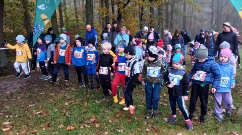 Pobiegli i duzi, i mali W bydgoskim Myślęcinku zaczął się cykl City Trail [zdjęcia, wideo]