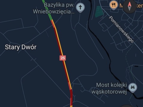 Śmiertelny wypadek na trasie Bydgoszcz - Koronowo. Zderzenie na wysokości Stopki [aktualizacja]