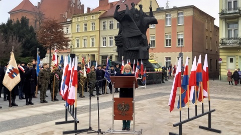 105 lat temu Bydgoszcz wróciła do Polski. Oficjalne obchody odbyły się na Starym Rynku/fot: Tatiana Adonis