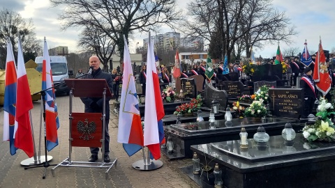 Tak wyglądały uroczystości 80-lecia wyzwolenia Bydgoszczy na cmentarzu przy ul. Toruńskiej. / Fot. Tatiana Adonis