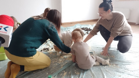 Tak wyglądały zajęcia w Kulturalnym hubie na Bydgoskim Przedmieściu. / Fot. Michał Zaręba