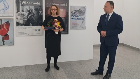 Dyrektor Galerii Miejskiej bwa Karolina Leśnik-Patelczyk/fot. Ewa Dąbska-Wieczorkowska