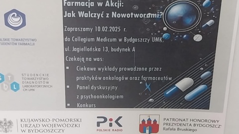 W konferencji UMK Collegium Medicum pt. „Farmacja w Akcji: Jak Walczyć z Nowotworami?” wzięło udział ponad 400 osób/fot: Jolanta Fischer