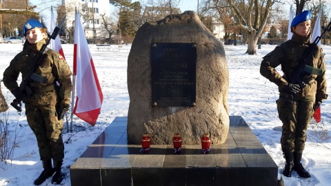 Bydgoskie uroczystości Narodowego Dnia Pamięci Żołnierzy Armii Krajowej odbyły sięna Skwerze Inwalidów Wojennych/fot: Henryk Żyłkowski