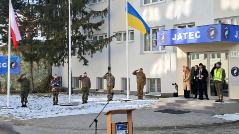 Minister obrony narodowej Władysław Kosiniak - Kamysz otworzył w Bydgoszczy JATEC, czyli Połączone Centrum Analiz, Szkolenia i Edukacji NATO-Ukraina/fot. Damian Klich