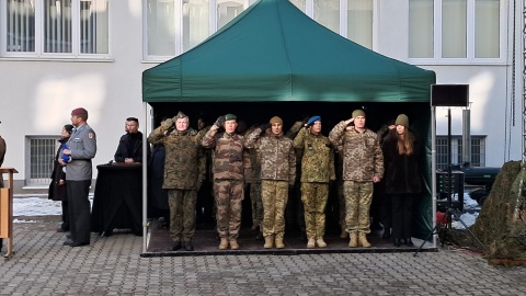 Minister obrony narodowej Władysław Kosiniak - Kamysz otworzył w Bydgoszczy JATEC, czyli Połączone Centrum Analiz, Szkolenia i Edukacji NATO-Ukraina/fot. Damian Klich