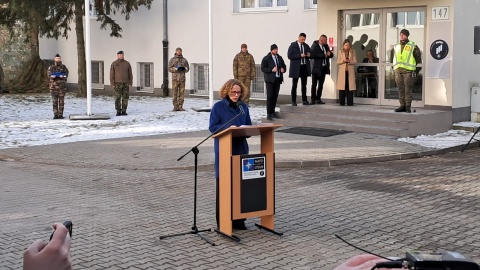 Minister obrony narodowej Władysław Kosiniak - Kamysz otworzył w Bydgoszczy JATEC, czyli Połączone Centrum Analiz, Szkolenia i Edukacji NATO-Ukraina/fot. Damian Klich